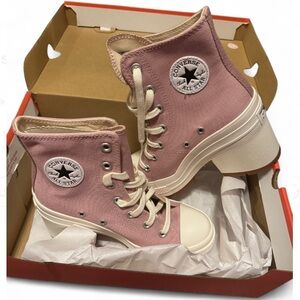 Converse Pink High-Top Sneakers